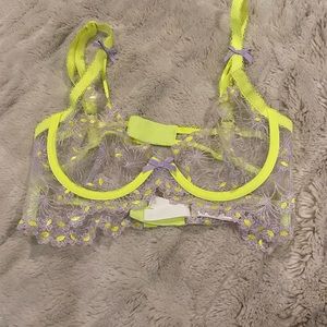 For Love and Lemons Neon Bra